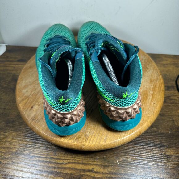 Nike Kyrie Irving Kyrie 1 Australia Green Shoes Sneaker Men's Size 12 705277-333 - Picture 4 of 9